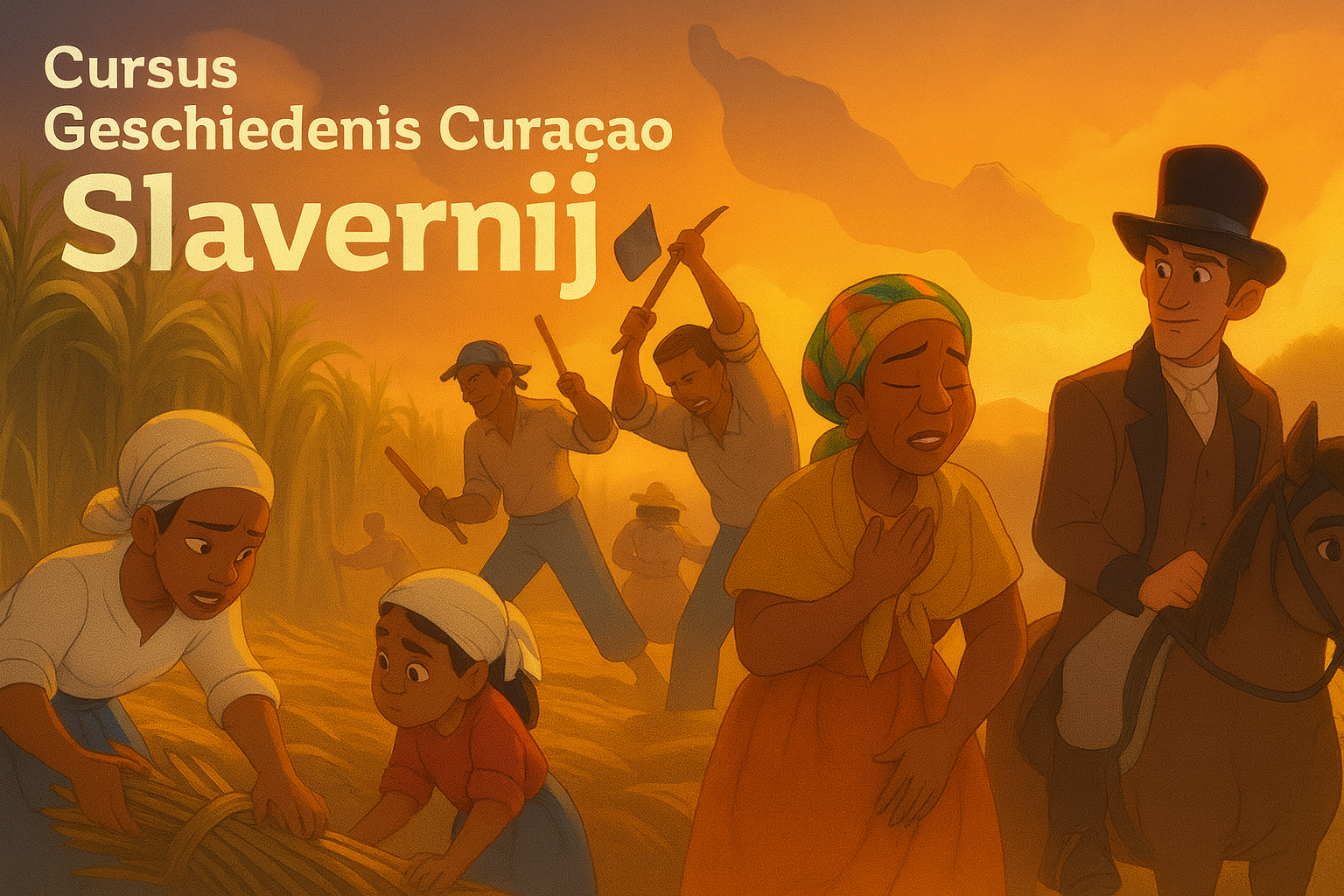 Geschiedenis Curacao De Slaven Oorlog