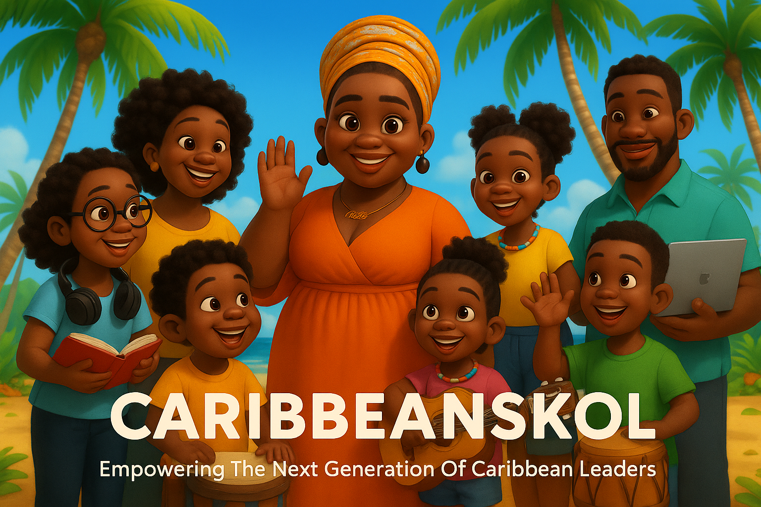 Aunty Chichi introducing audiovisuals